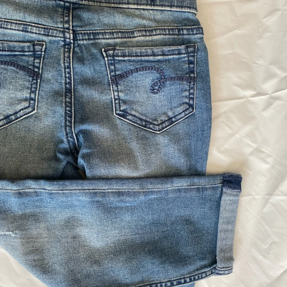 Justice pull on pedal pushers jeans size 7